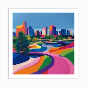Abstract Park Collection Parc Jean Drapeau Montreal Canada 2 Art Print