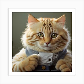 cute cat 4 Art Print