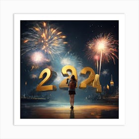 New Year'S Eve 1 Art Print