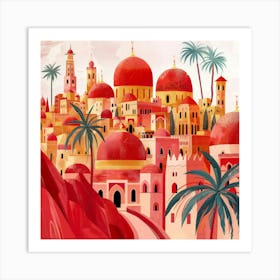 Jerusalem City Art Print