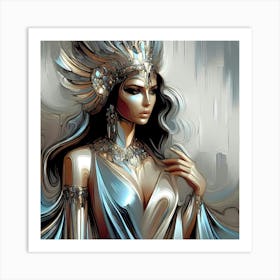 Cleopatra Portrait Artwork 120 Art Print