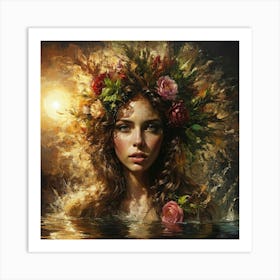 Female Empowerment. DivinePower. Healing. WomenEmpowerment Art Print