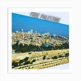 Free Palestine Art Print