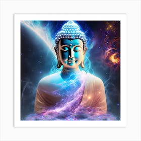 Buddha meditation #5 Art Print