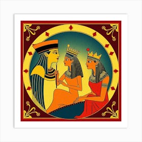 Egyptian Queens Art Print