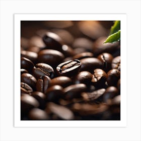 Coffee Beans 93 Art Print