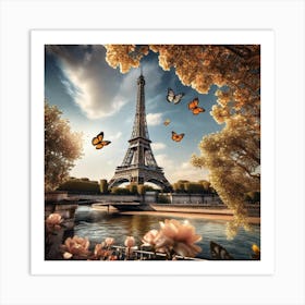 Paris Eiffel Tower 114 Art Print