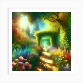 Fairy Garden Art Print