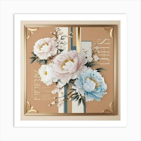 Peonies 1 Art Print