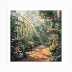 Gardens Botanical Vintage London Art Print