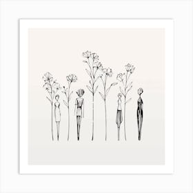 We grow. And grow. Art Print