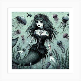 Mermaid 21 Art Print