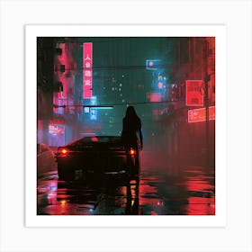 Myeera Cyberpunk Style Retro Abstract Neo Noir Ar 169 8ec23803 2670 4ef1 968a 8ff2bd6cbd06 Art Print