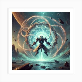 Gravity Binder Graviton Field Art Print