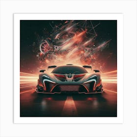 Mclaren P1 293 Art Print