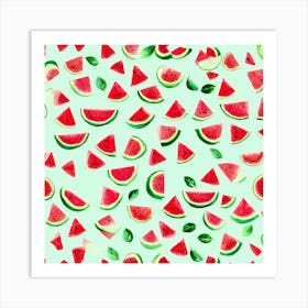 Watermelon Slices 3 Art Print