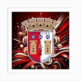 S.C. Braga Logo Wall Art 22 Art Print