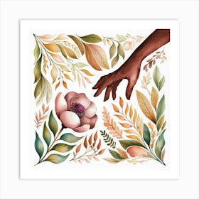 Touch Of Nature Art Print