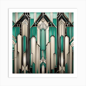 Deco Style Art Print