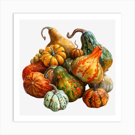 Gourds Art Print