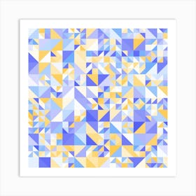 Abstract Geometric Pattern 9 Art Print