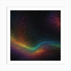 Rainbow Background Art Print