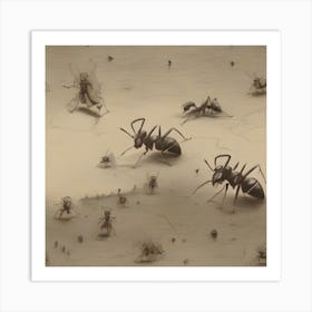 Ants 1 Art Print