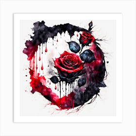 Red Roses Art Print