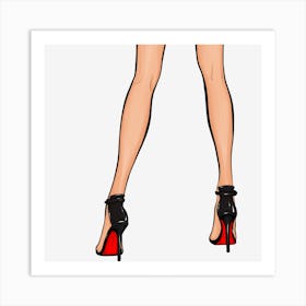 Christian Louboutin Shoes Art Print