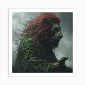 Lion Of The Forest 1 Art Print