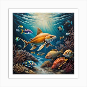 Under The Sea Art Print