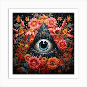 All Seeing Eye Art Print