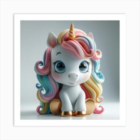 Unicorn 336 Art Print