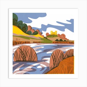 Yellow Castle, Bristol Art Print