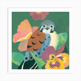 Colorful Bird Art Print