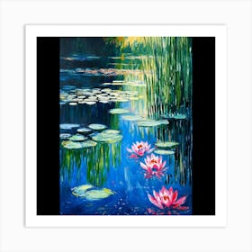 Water Lilies 9 Art Print