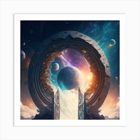 Portal To The Universe Art Print