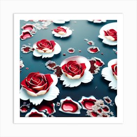 Red Roses 1 Art Print