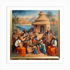 Israeli Musicians Art Print