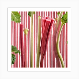 Rhubarb 76 Art Print