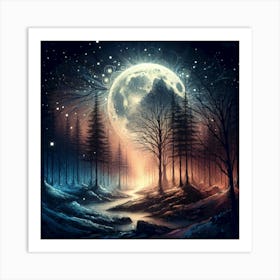 Moonlit Magic 14 Art Print