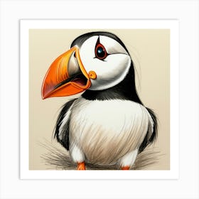 Puffin 15 Art Print