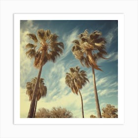 Palms 2 Art Print