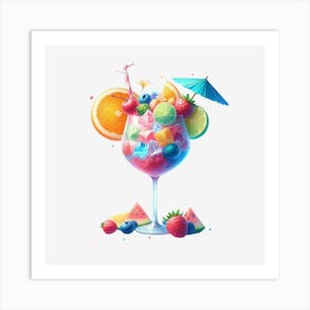 Cocktail Art Print