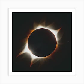 Solar Eclipse Art Print