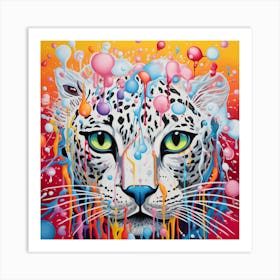 'Snow Leopard' 1 Art Print