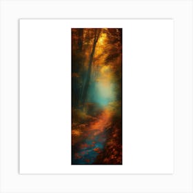 Autumn In The Forest 3 Art Print