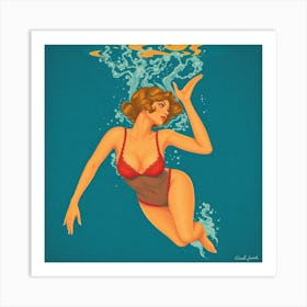 Mermaid 7 Art Print