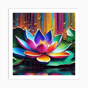 Lotus Flower 60 Art Print