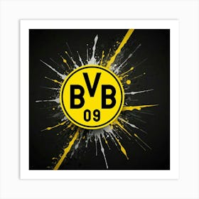 Borussia Dortmund Logo Wall Art 21 Art Print